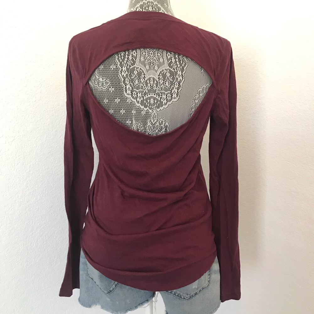 VS pink cut out top!